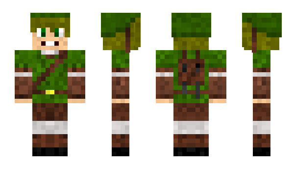 Minecraft skin badminter