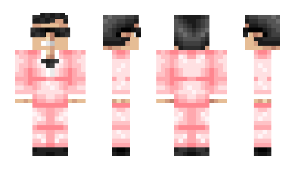 Minecraft skin PinkPanterYT