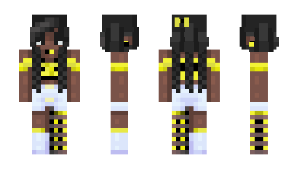 Minecraft skin BlckBee