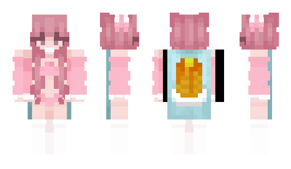 Minecraft skin CapCut_