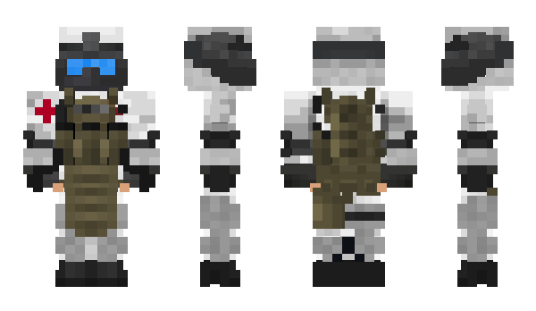 Minecraft skin MedicSoldier