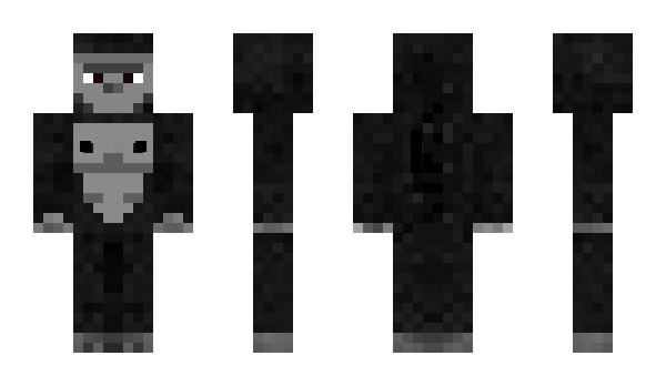 Minecraft skin BlackMan