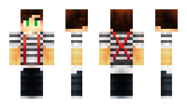 Minecraft skin GlowUp