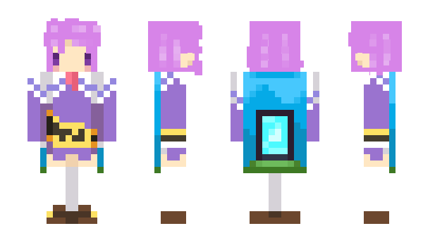 Minecraft skin Izuhbelha