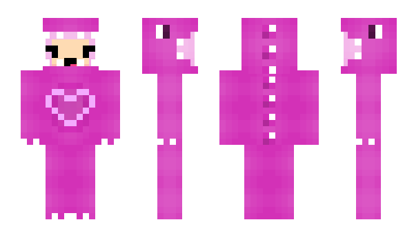 Minecraft skin PinkVacktor