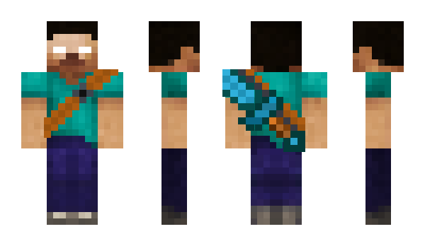 Minecraft skin ScorpioxTV