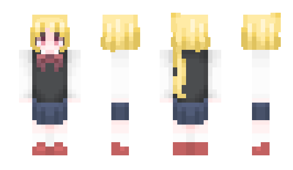 Minecraft skin WaletWhite