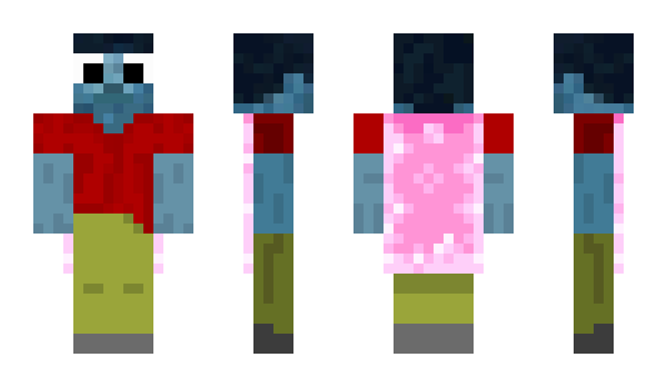 Minecraft skin GlSHI