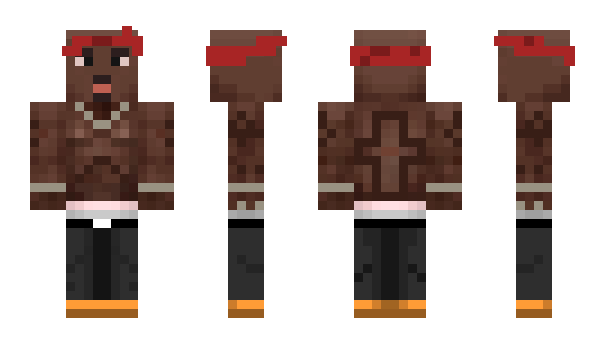 Minecraft skin MauvaiseHerbe