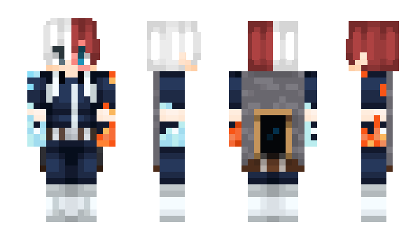 Minecraft скин по нику Shu_Todoroki