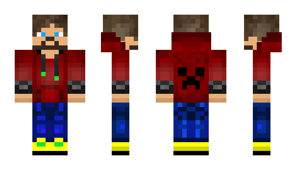 Minecraft skin easyvlog_vincent