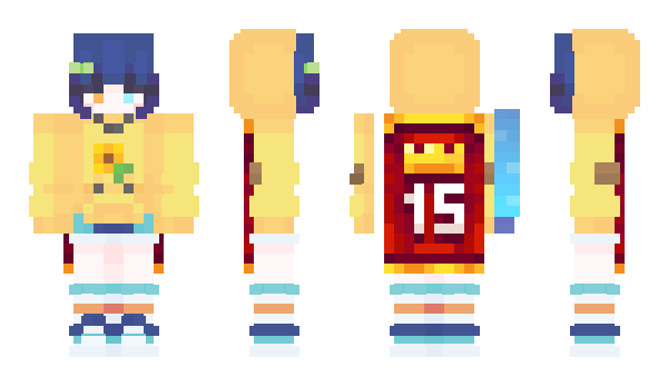 Minecraft skin Mandaryns