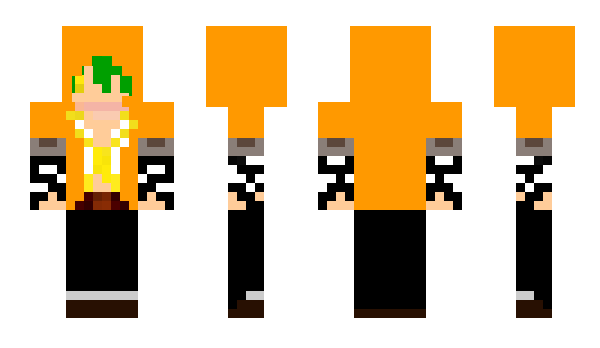 Minecraft skin strelitzia