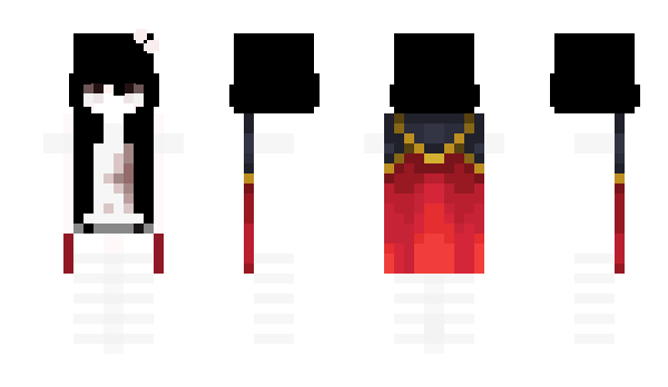 Minecraft skin burthdaykake