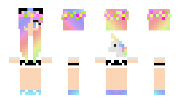 Minecraft skin Angelicasas_