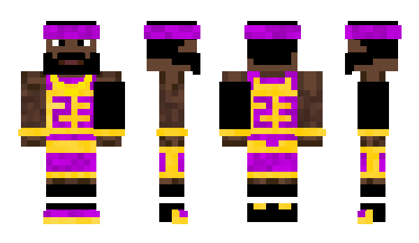 Minecraft скин по нику luqah