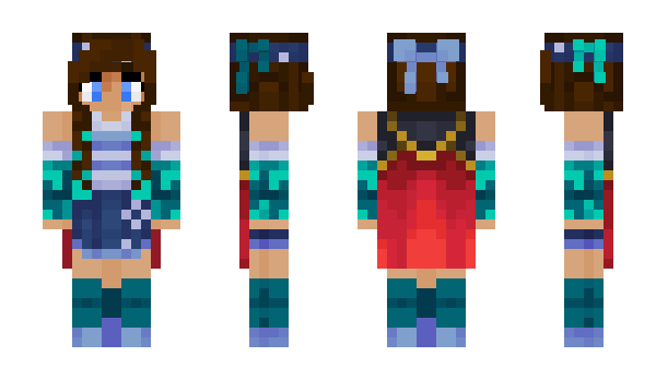 Minecraft скин по нику Lydianaa