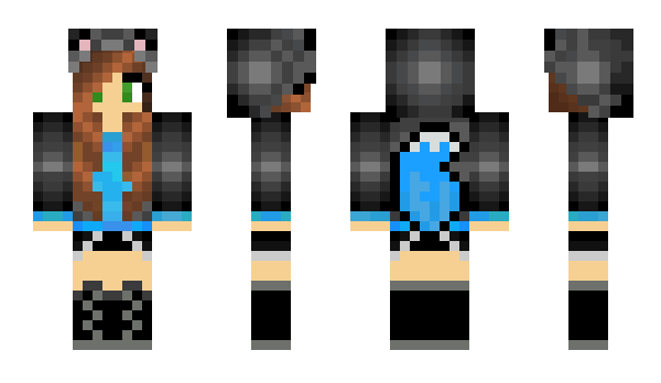 Minecraft skin BlueWolf15