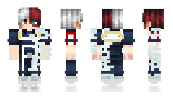 Minecraft skin Todoroki_S