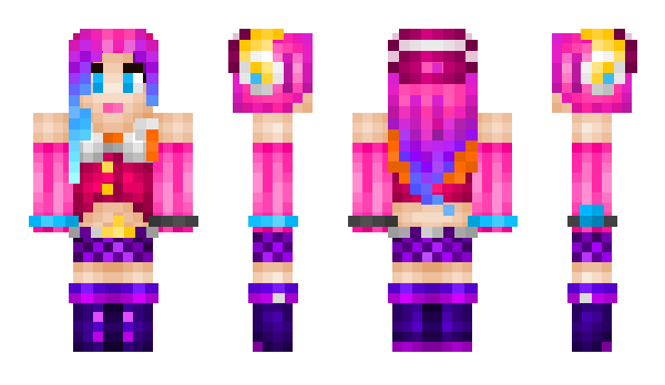 Minecraft skin _BubbleGirl_