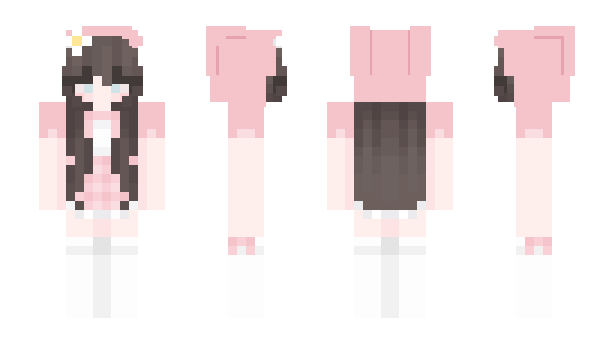 Minecraft скин по нику SoftPink_143