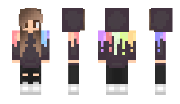 Minecraft skin Iniku