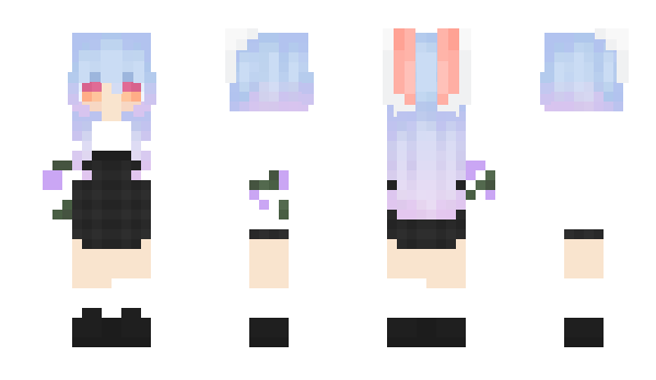 Minecraft skin BunnyPiks