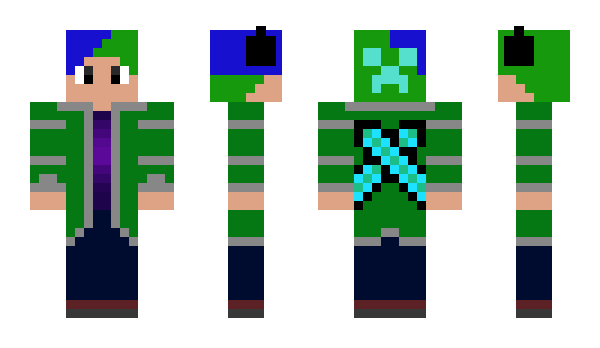 Minecraft skin Raaay_