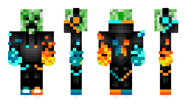 Minecraft skin ZOMB2