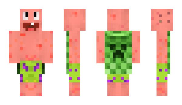 Minecraft скин по нику luannz7