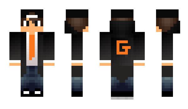 Minecraft скин по нику gute_