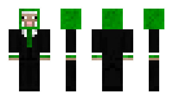 Minecraft skin greensilly