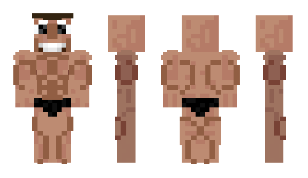 Minecraft скин по нику FortnitePoisson