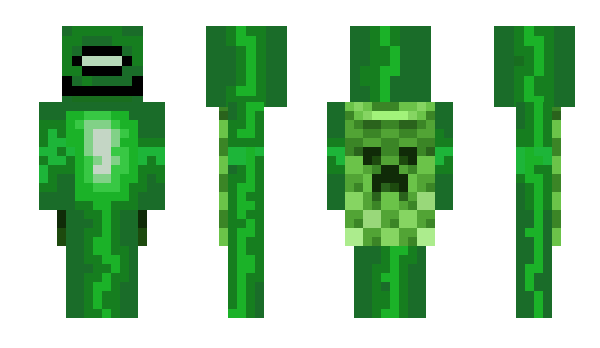 Minecraft skin AxolWarden11