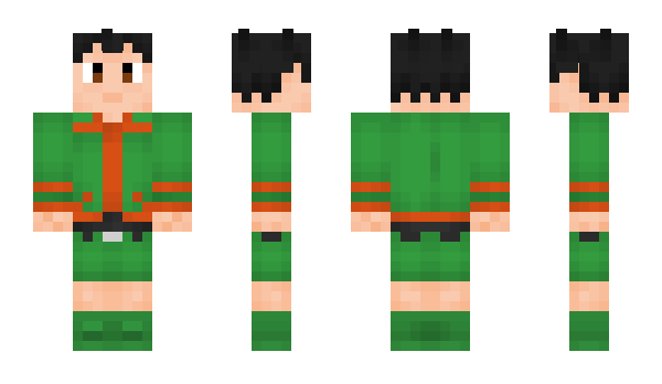 Minecraft skin Bakugogo