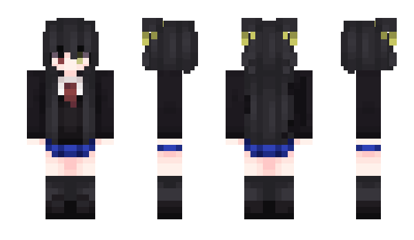 Minecraft скін по ніку ItsMisaki