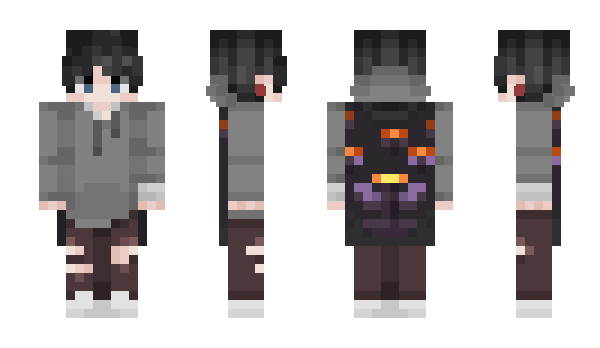 Minecraft skin SmokeAsk