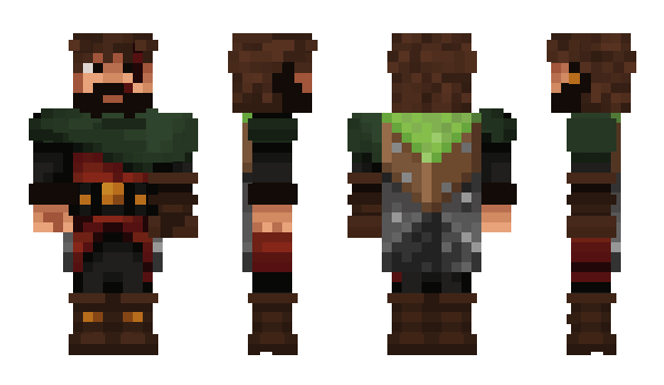 Minecraft skin Yakure