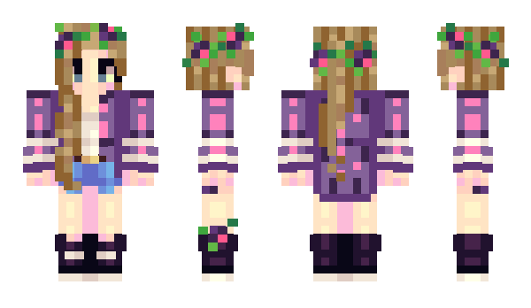 Minecraft skin Sharie