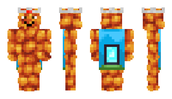 Minecraft skin BillyBopBeans