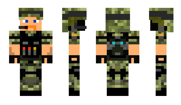 Minecraft skin FragSkin