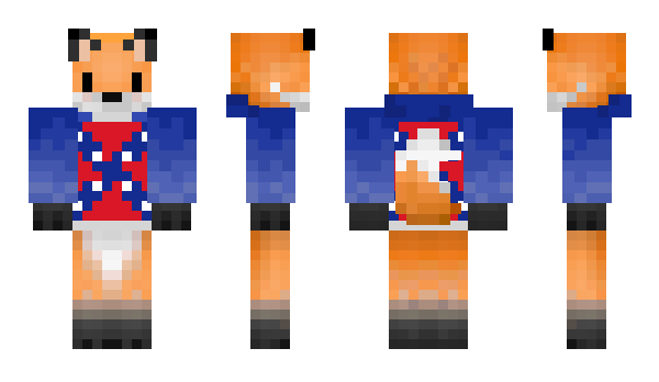 Minecraft скин по нику MrFantasticFox