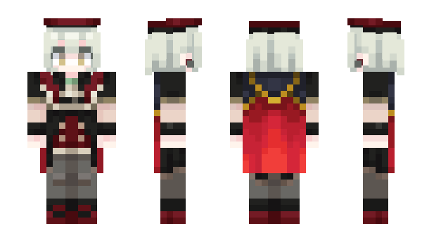 Minecraft skin Wakaba__Mutsumi_