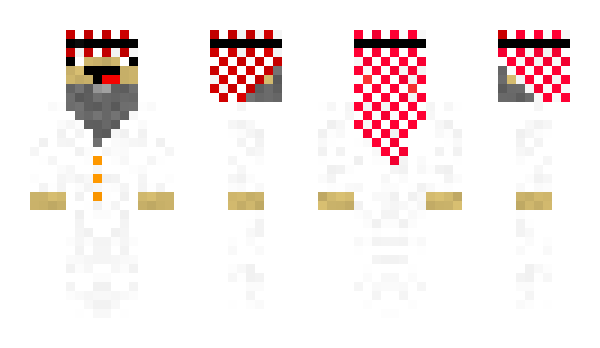 Minecraft skin Uday