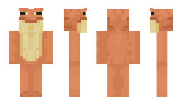 Minecraft skin Buldog_Bulochka