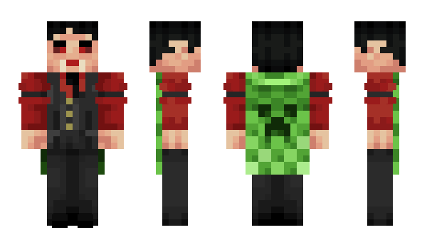 Minecraft skin GinHun