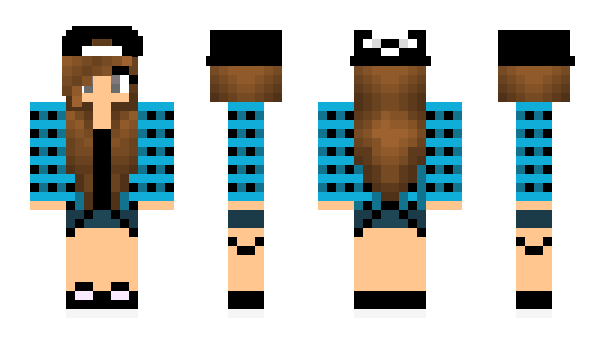 Minecraft skin 2Sides