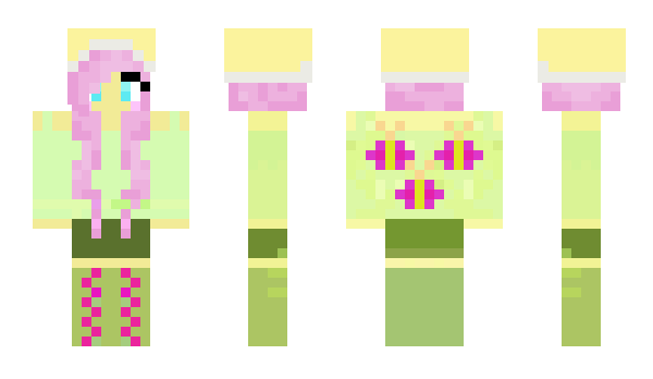 Minecraft skin flutershai