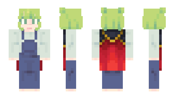 Minecraft skin Lily_ff