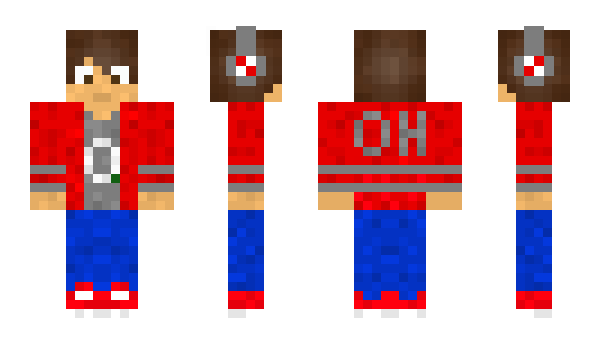 Minecraft skin OhioCraft